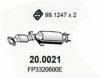 ASSO 20.0021 Catalytic Converter